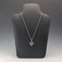 1977 British pure silver Jubilee ingot pendant, 19.7g, with pure silver necklace, RX
