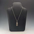 1977 British pure silver Jubilee ingot pendant, 20.1g, with pure silver necklace, RJ