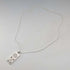1977 British pure silver Jubilee ingot pendant, 20.1g, with pure silver necklace, RJ
