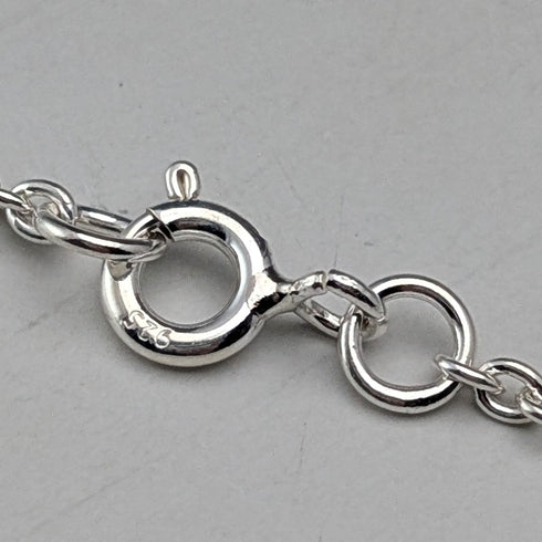 1977年 英国 純銀製 ジュビリーインゴットペンダント計20.1g 純銀ネックレス付 RJ