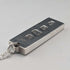1977 British pure silver Jubilee ingot pendant, 34.6g, with pure silver necklace, SHS