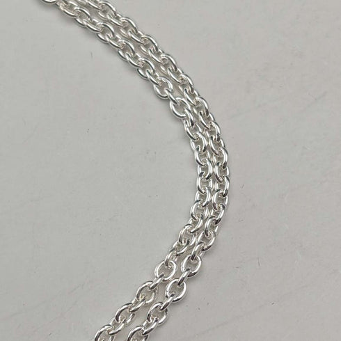 1977 British pure silver Jubilee ingot pendant, 34.6g, with pure silver necklace, SHS