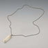 1977 British pure silver jubilee ingot pendant, 39.1g, with pure silver necklace, EJLd