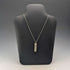 1902 British antique floral decorated sterling silver whistle by William Manton, with chain