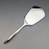 1947 British vintage pure silver guilloche enamel flower and bird decoration hand mirror by Henry Clifford Davis