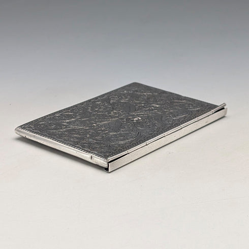 1909 年英國古董純銀信封式卡片盒,57 克,Adie&Lovekin