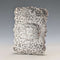 1849 British antique scroll engraved sterling silver card case, 71g, Taylor & Perry