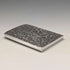 1897 British antique sterling silver sliding card case 80g Henry Williamson