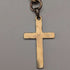 Antique rolled gold Albert chain cross fob