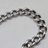Circa 1900 British antique sterling silver Albert chain, 53g, sterling silver large medal fob