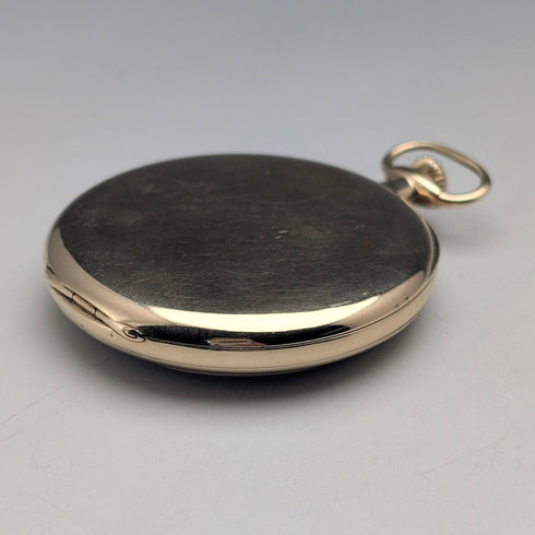 Circa 1918 Patek Philippe Pocket Watch, 18K Solid Gold, Open Face, Serviced