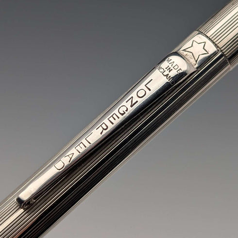 英国ヴィンテージ ロンガーリード 純銀製 推進式シャープペンシル