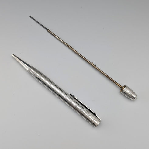 British vintage Longerlead sterling silver mechanical pencil