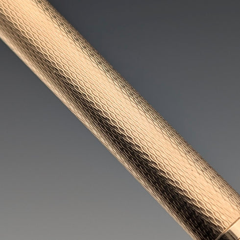 British Vintage Yard O' Red Rolled Gold Propelled Pencil in Case