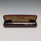1963 British Yard O' Red Sterling Silver Push-Pull Pencil in Case