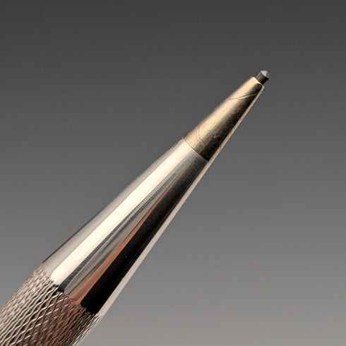 1963 British Yard O' Red Sterling Silver Push-Pull Pencil in Case