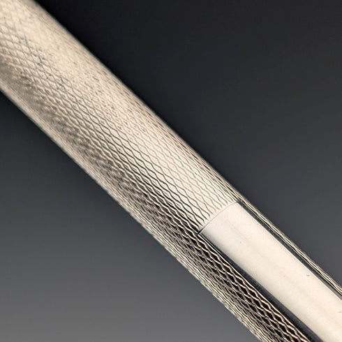 1963 British Yard O' Red Sterling Silver Push-Pull Pencil in Case