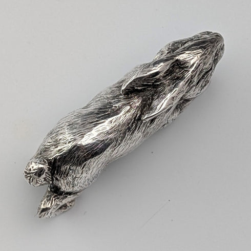 1980年英國復古純銀兔子微型雕像 50克 BSE 產品