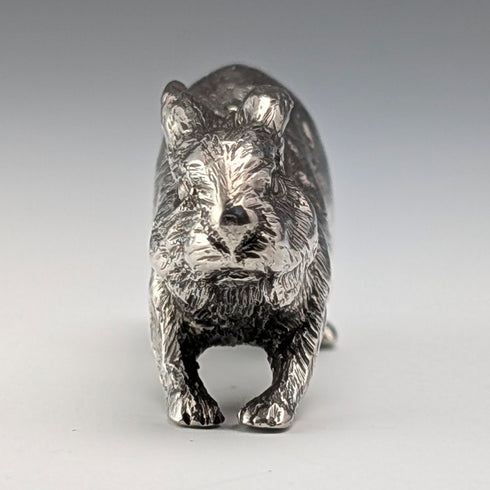 1980年英國復古純銀兔子微型雕像 50克 BSE 產品