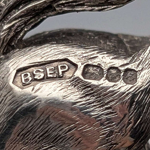 1979 British Vintage Sterling Silver Horse Miniature Figurine 53g BSE Products