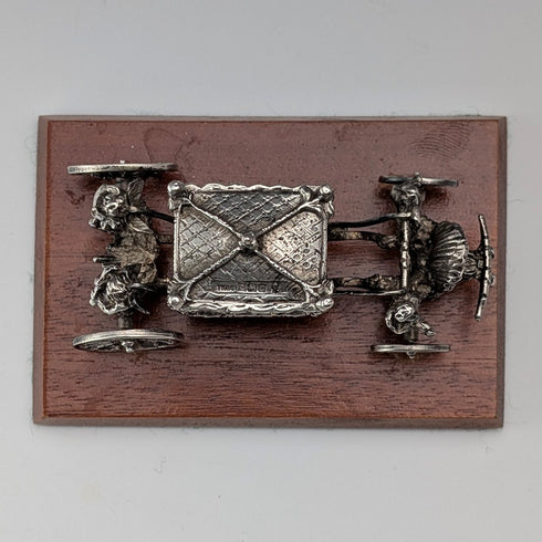 1977年 英国純銀製 ゴールド・ステート・コーチ馬車ミニチュア 65g Toye, Kenning&Spencer