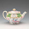 Minton 瓷茶壺,毒蛇紋,綠色,二十世紀初
