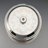 Antique British silver plate floral biscuit barrel