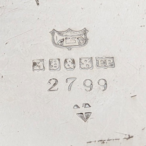 Antique British silver plate floral biscuit barrel