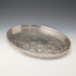 Vintage British silver plate oval gallery tray, 28cm wide, Barker Ellis