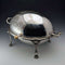 Circa 1900 British antique silver plate breakfast dish, no inner plate, George Goodfellow