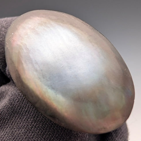 Vintage Mother of Pearl/White Mother of Pearl Sterling Silver Cufflinks