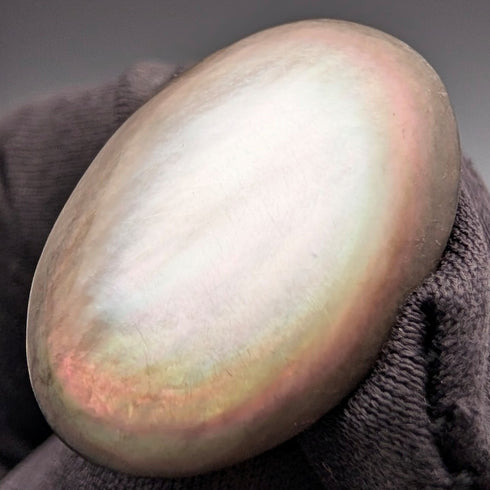 Vintage Mother of Pearl/White Mother of Pearl Sterling Silver Cufflinks