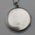 1972 British Vintage Sterling Silver Round Locket Pendant with Sterling Silver Necklace, 11.5g in total, Exquisite Jewellery