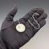 1972 British Vintage Sterling Silver Round Locket Pendant with Sterling Silver Necklace, 11.5g in total, Exquisite Jewellery