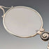 Antique American sterling silver openwork design portable folding glasses Ronietto