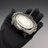 1907 British antique sterling silver jewelry box, 88g, Henry Matthews