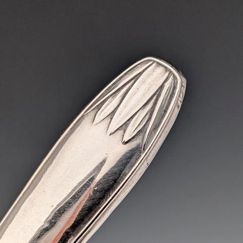 德國古董 800 銀柄甜點餐具 12 對(盒裝)