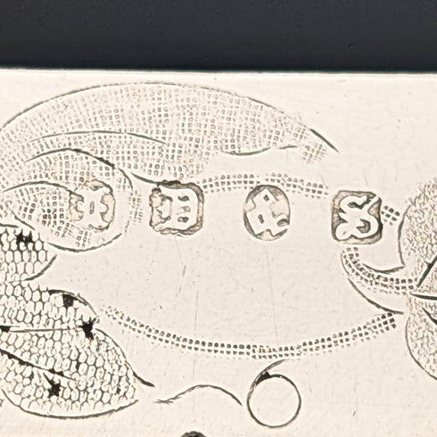 1870 年英國古董白色珍珠母貝手柄甜點餐具,6 對,木盒