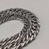 British vintage sterling silver double kihei chain necklace 41cm 17.4g AGP