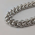 British vintage sterling silver azuki chain necklace 56cm 28.2g CC