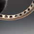 Vintage sterling silver eternity ring (size 14)