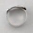 1971 British vintage Victorian design sterling silver ring (size 9)
