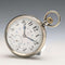 Antique Omega pocket watch from around 1920, diameter 53mm, railroad watch, alloy case, in good working order