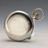 Antique Omega pocket watch from around 1920, diameter 53mm, railroad watch, alloy case, in good working order