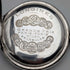 Circa 1910 Antique Longines Pocket Watch with Art Nouveau Decoration, Silver Side Hunter Case, in Good Working Condition