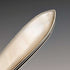 1913 British antique white mother-of-pearl handle, pure silver blade penknife by Thomas Marples