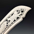 1850 British antique sterling silver fish server pair, total weight 314g, John James Whiting