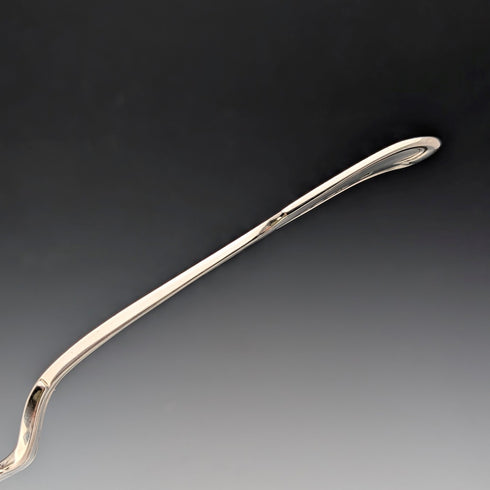 1850 British antique sterling silver fish server pair, total weight 314g, John James Whiting