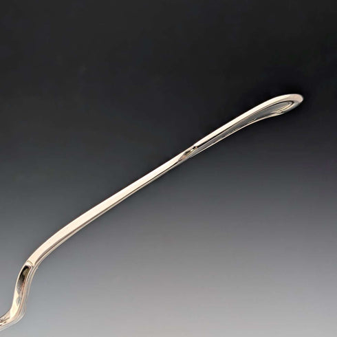 1850 British antique sterling silver fish server pair, total weight 314g, John James Whiting