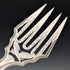 1850 British antique sterling silver fish server pair, total weight 314g, John James Whiting